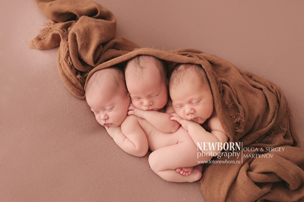 Пример визитки фотографа новорожденных